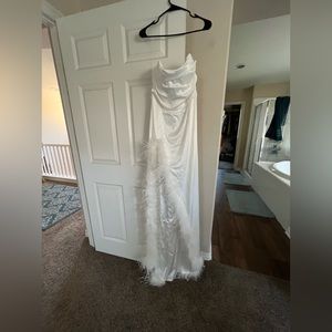 Formal White Dress M